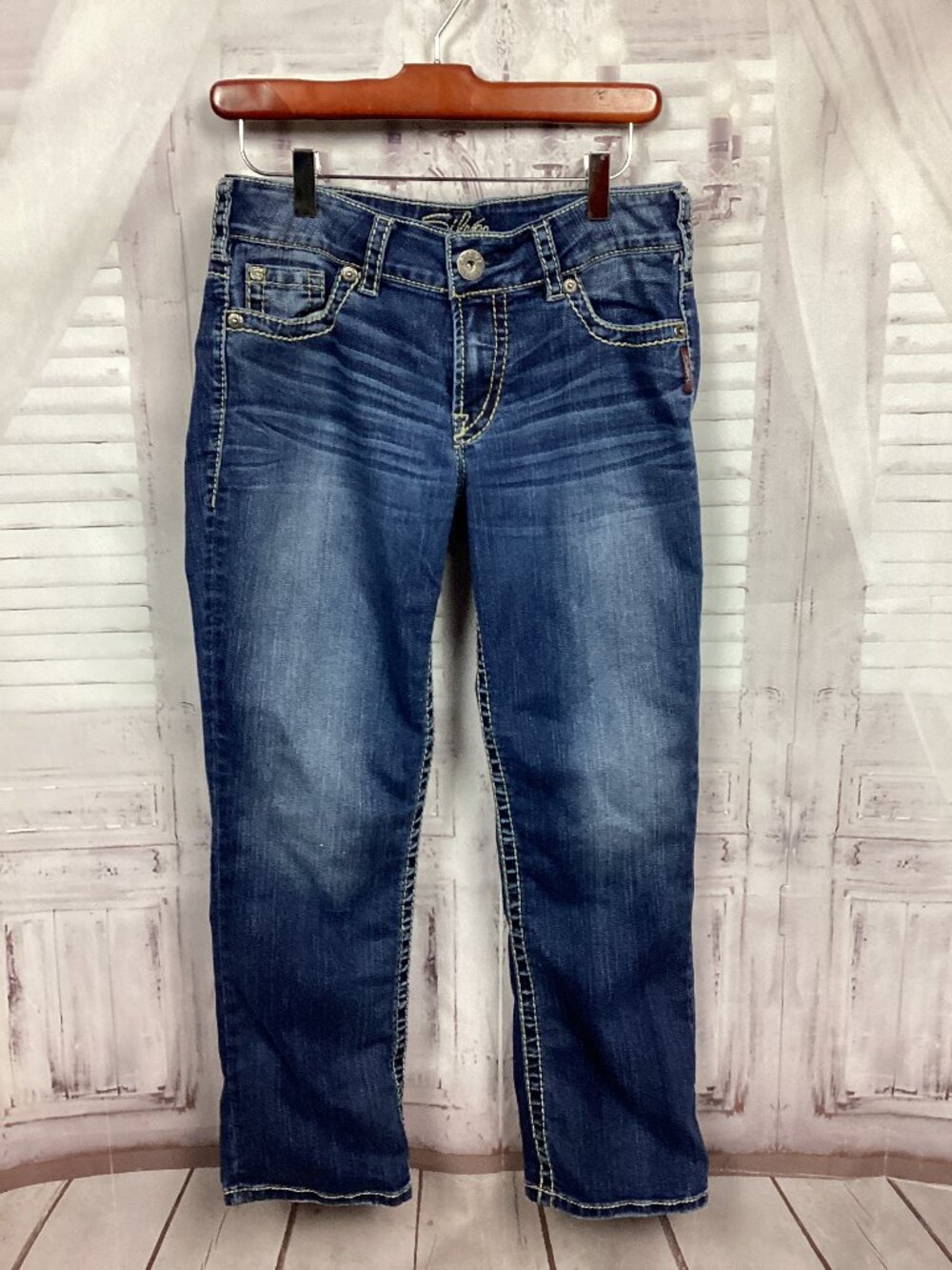 Silver Jeans Capri Jeans Suki W 29